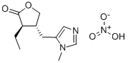 Structure of ISOPILOCARPINE NITRATE