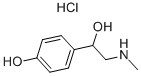 Structure of Synephrine hydrochloride