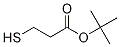 Structure of Propanoic acid, 3-Mercapto-, 1,1-diMethylethyl ester