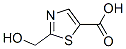 Structure of 5-THIAZOLECARBOXYLIC ACID 2-(HYDROXYMETHYL)-
