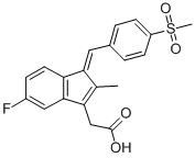 Structure of SULINDAC SULFONE
