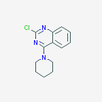2-Chloro-4-(pyrrolidin-1-yl)quinazoline结构式