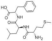 Structure of H-MET-LEU-PHE-OH
