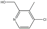 Structure of 2-Pyridinemethanol, 4-chloro-3-methyl-