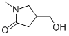 Structure of 4-(HYDROXYMETHYL)-1-METHYLPYRROLIDIN-2-ONE
