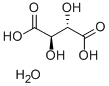 Structure of MESO-TARTARIC ACID MONOHYDRATE