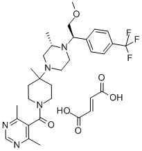 Structure of VICRIVIROC MALEATE