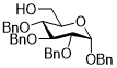 Structure of Benzyl 2,3,4-tri-O-benzyl-α-D-glucopyranoside