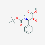 Structure of N-Boc-(2R,3R)-3-Amino-2-hydroxy-3-phenyl-propanoic acid