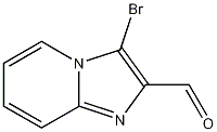 Structure of Imidazo[1,2-a]pyridine-2-carboxaldehyde, 3-bromo-