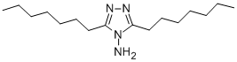 Structure of 3,5-DIHEPTYL-1,2,4-TRIAZOL-4-YLAMINE