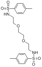 Structure of N,N-[1,2-Ethanediylbis(oxy-2,1-ethanediyl)]bis[4-methyl-benzenesulfonamide
