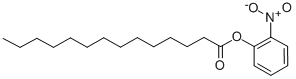 TETRADECANOIC ACID 2-NITROPHENYL ESTER结构式