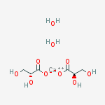 D-GLYCERIC ACID, CALCIUM SALT DIHYDRATE,99%结构式