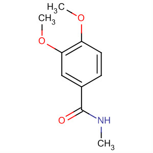 Structure of Benzamide, 3,4-dimethoxy-N-methyl-