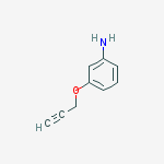 Benzenamine, 3-(2-propynyloxy)-结构式