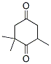 2,2,6-Trimethyl-1,4-cyclohexandion结构式