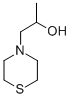 N-(2-HYDROXYPROPYL) THIOMORPHOLINE结构式