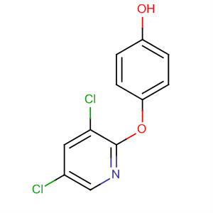 Structure of 4-[(3,5-dichloro-2-pyridyl)oxy]phenol