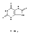 Structure of AMMONIUM URATE