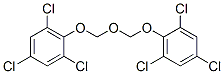 1,1-[Oxybis(methyleneoxy)]bis[2,4,6-trichlorobenzene]结构式