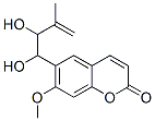 Structure of 6-(1,2-Dihydroxy-3-methyl-3-butenyl)-7-methoxy-2H-1-benzopyran-2-one