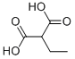 Structure of ETHYLMALONIC ACID