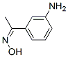 Structure of 3-[(1E)-N-hydroxyethanimidoyl]aniline
