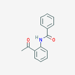 N-(2-acetylphenyl)benzamide结构式
