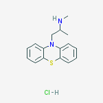 Structure of rac N-Demethyl Promethazine Hydrochloride