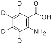 Structure of ANTHRANILIC-3,4,5,6-D4 ACID