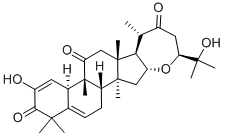 Structure of cucurbitacins
