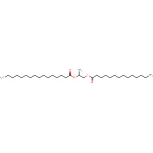 Hexadecanoic acid, 1-[[(1-oxotetradecyl)oxy]methyl]-1,2-ethanediylester结构式