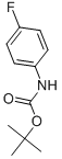 4-FLUOROANILINE, N-BOC PROTECTED结构式