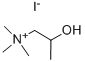 Structure of BETA-METHYLCHOLINE IODIDE