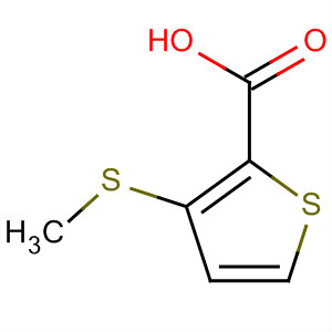 Structure of 2-Thiophenecarboxylic acid, 3-(methylthio)-
