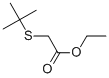 ETHYL (TERT-BUTYLTHIO)ACETATE结构式
