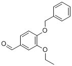 4-苄氧基-3-乙氧基苯甲醛结构式