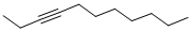 Structure of 3-UNDECYNE