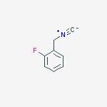 Structure of BENZENE, 1-FLUORO-2-(ISOCYANOMETHYL)-