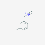 3-METHYLBENZYLISOCYANIDE结构式