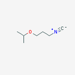Structure of 1-isocyano-3-(1-methylethoxy)propane