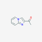 Structure of Ethanone, 1-imidazo[1,2-a]pyridin-2-yl-