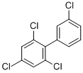 Structure of 2,3,4,6-TETRACHLOROBIPHENYL