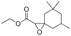 Structure of ethyl 5,5,7-trimethyl-1-oxaspiro[2.5]octane-2-carboxylate