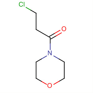 Structure of Morpholine, 4-(3-chloro-1-oxopropyl)-