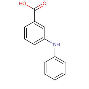 Benzoic acid, 3-(phenylamino)-结构式