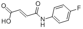 Structure of 4-(4-FLUOROANILINO)-4-OXOBUT-2-ENOIC ACID