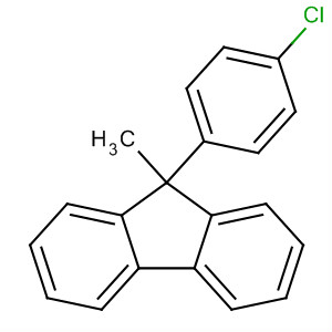 Structure of 9H-Fluorene, 9-(4-chlorophenyl)-9-methyl-