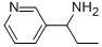 1-(3-吡啶基)-1-丙胺结构式